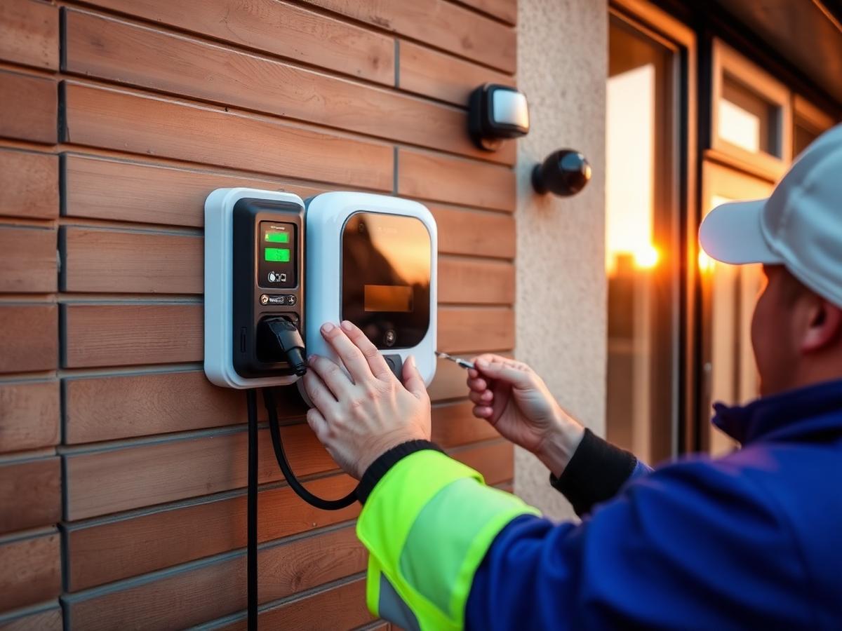 EV charger install